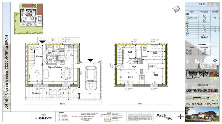 Ma-Cabane - Vente Maison ANTHY-SUR-LEMAN, 88 m²