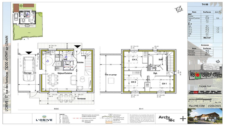 Ma-Cabane - Vente Maison ANTHY-SUR-LEMAN, 88 m²