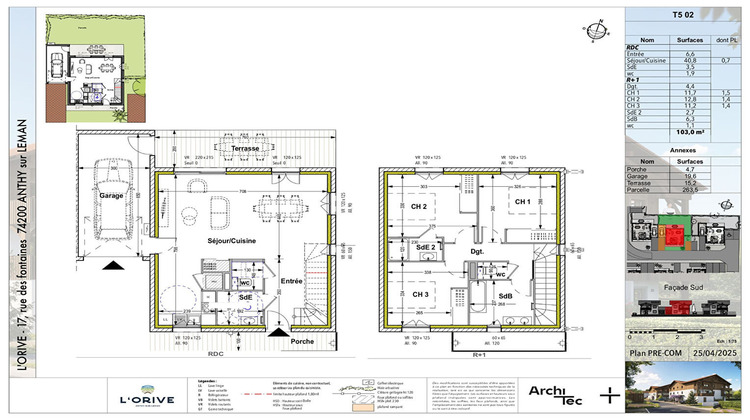 Ma-Cabane - Vente Maison ANTHY-SUR-LEMAN, 103 m²