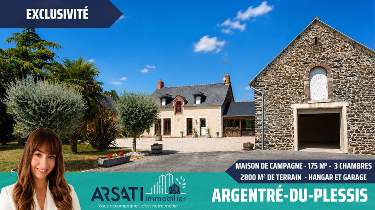 Ma-Cabane - Vente Maison Argentré-du-Plessis, 175 m²