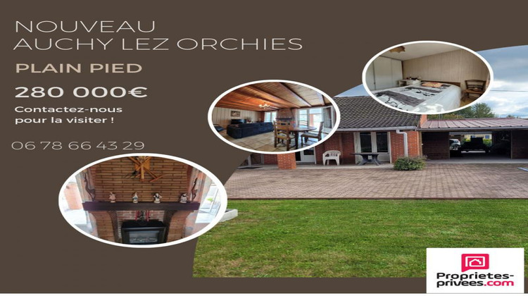 Ma-Cabane - Vente Maison AUCHY LEZ ORCHIES, 113 m²