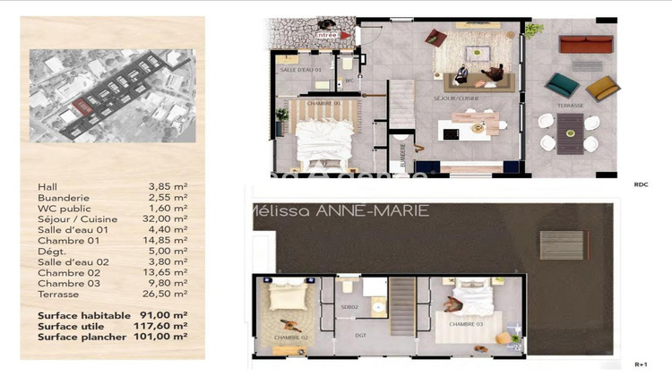 Ma-Cabane - Vente Maison BAIE MAHAULT, 91 m²