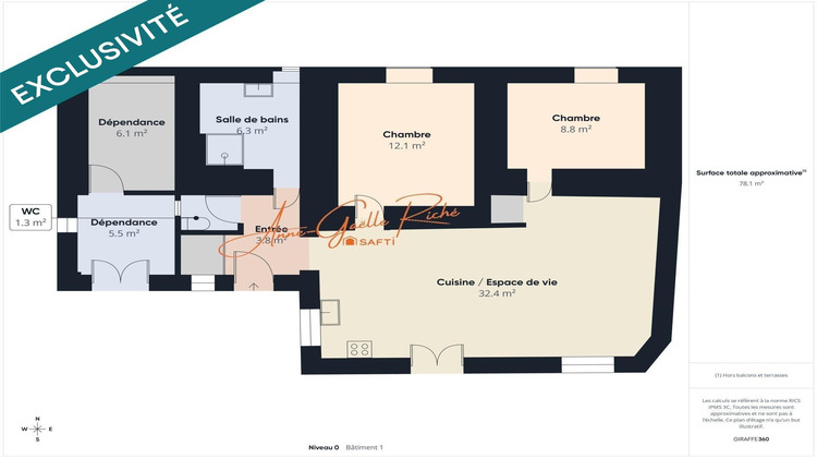 Ma-Cabane - Vente Maison Balanzac, 68 m²