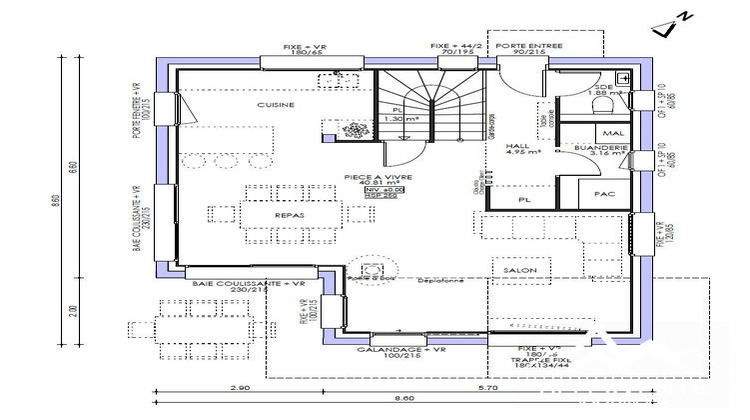Ma-Cabane - Vente Maison Ballaison, 92 m²