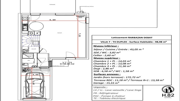 Ma-Cabane - Vente Maison Barbazan-Debat, 98 m²