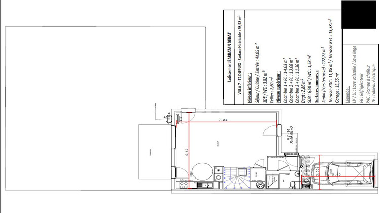 Ma-Cabane - Vente Maison Barbazan-Debat, 98 m²