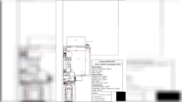 Ma-Cabane - Vente Maison Barbazan-Debat, 98 m²