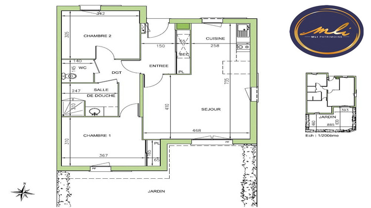 Ma-Cabane - Vente Maison Bayeux, 67 m²