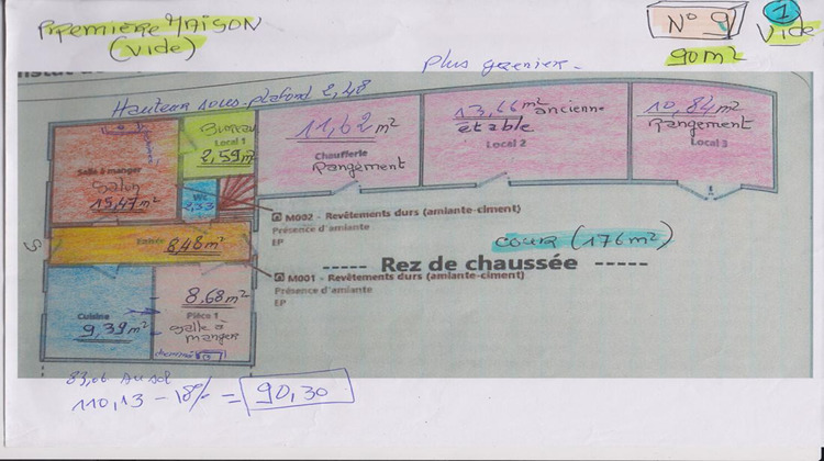 Ma-Cabane - Vente Maison BAZOCHES SUR HOENE, 133 m²