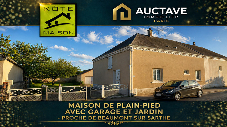 Ma-Cabane - Vente Maison BEAUMONT-SUR-SARTHE, 72 m²