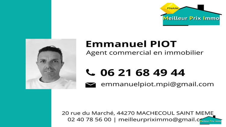 Ma-Cabane - Vente Maison BEAUVOIR-SUR-MER, 86 m²