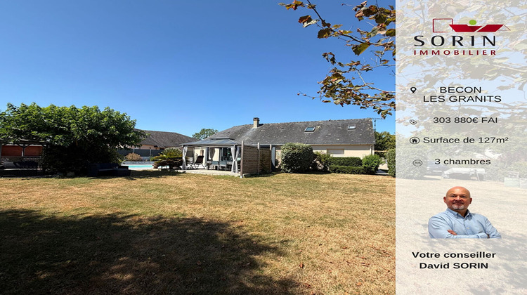 Ma-Cabane - Vente Maison BECON-LES-GRANITS, 127 m²