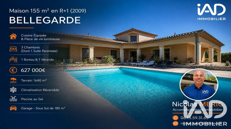 Ma-Cabane - Vente Maison Bellegarde, 155 m²