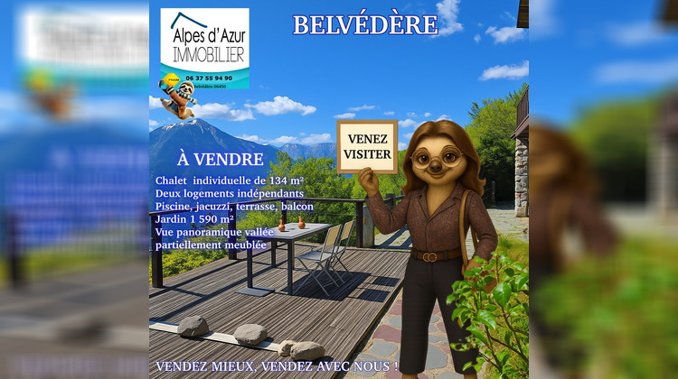 Ma-Cabane - Vente Maison Belvédère, 134 m²