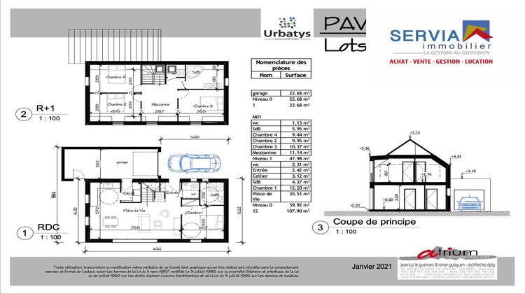 Ma-Cabane - Vente Maison Belz, 107 m²