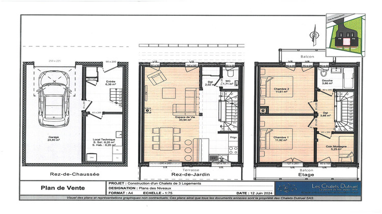 Ma-Cabane - Vente Maison BERNEX, 113 m²