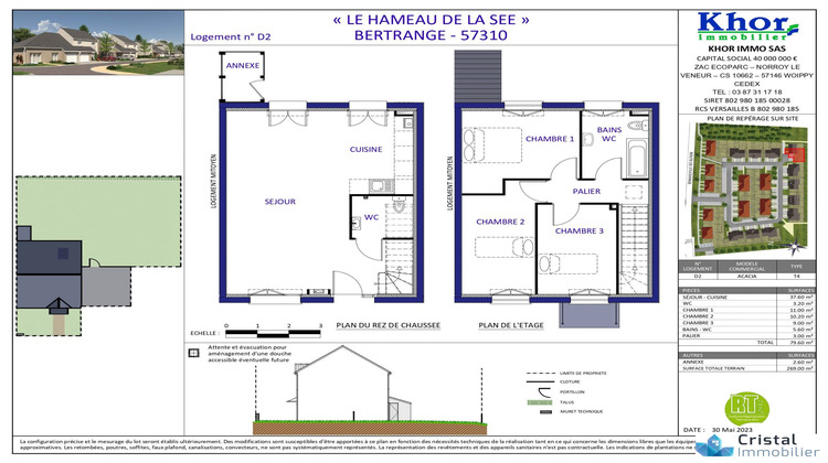 Ma-Cabane - Vente Maison Bertrange, 79 m²