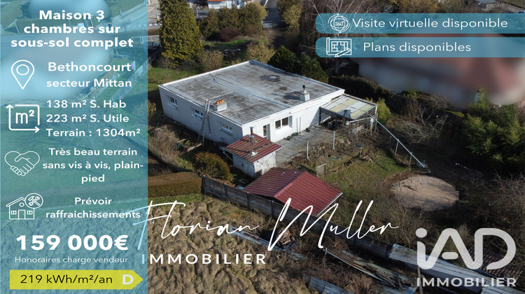 Ma-Cabane - Vente Maison Bethoncourt, 138 m²
