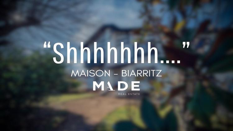 Ma-Cabane - Vente Maison BIARRITZ, 155 m²