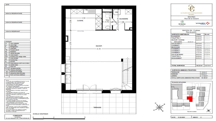 Ma-Cabane - Vente Maison Bièvres, 143 m²