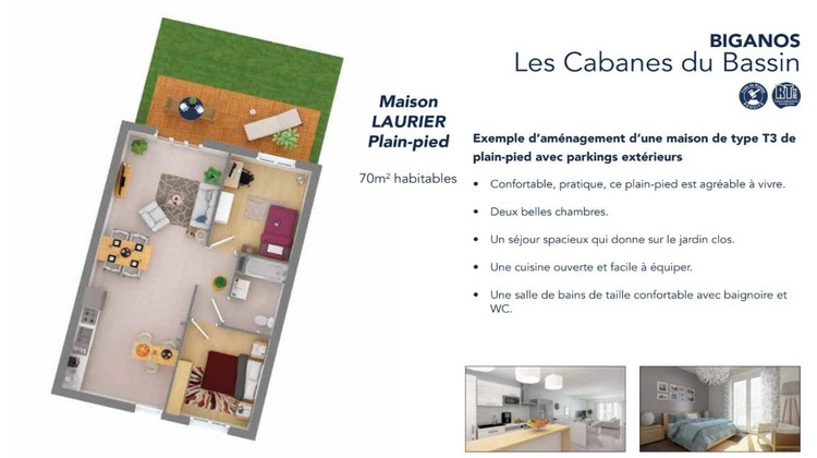 Ma-Cabane - Vente Maison Biganos, 90 m²
