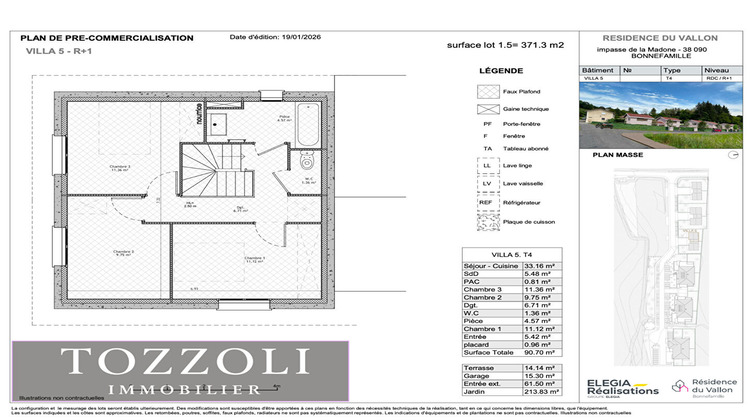 Ma-Cabane - Vente Maison BONNEFAMILLE, 90 m²