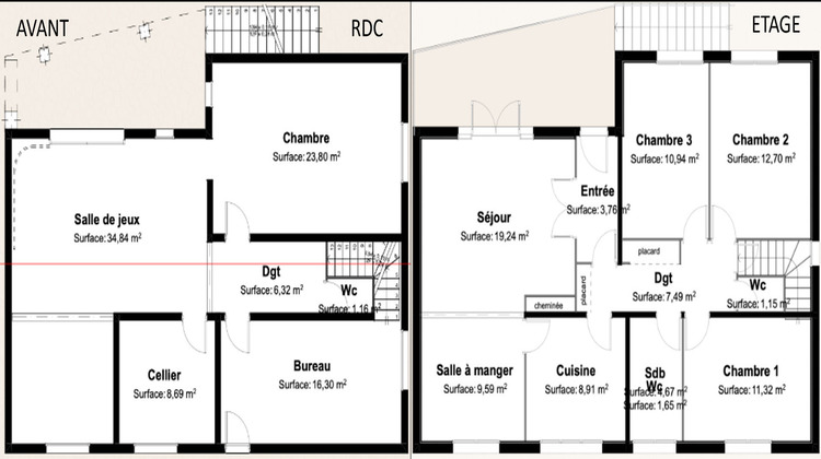 Ma-Cabane - Vente Maison BORDEAUX, 146 m²