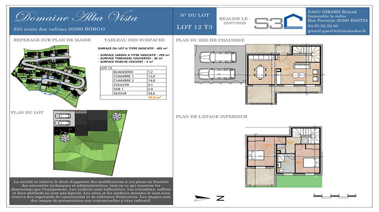 Ma-Cabane - Vente Maison BORGO, 77 m²