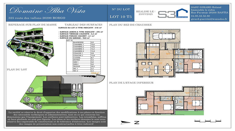 Ma-Cabane - Vente Maison BORGO, 120 m²
