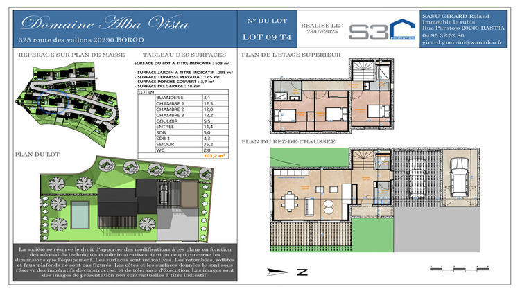 Ma-Cabane - Vente Maison BORGO, 103 m²