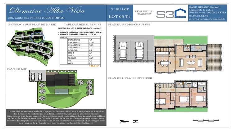 Ma-Cabane - Vente Maison BORGO, 105 m²