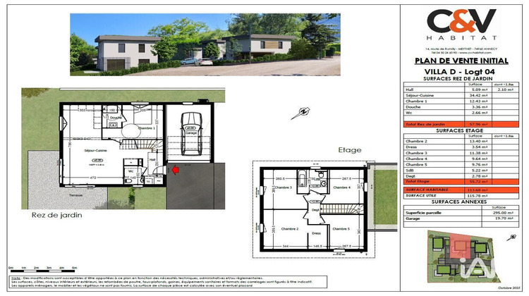 Ma-Cabane - Vente Maison Bossey, 116 m²