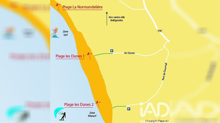 Ma-Cabane - Vente Maison Bretignolles-sur-Mer, 36 m²
