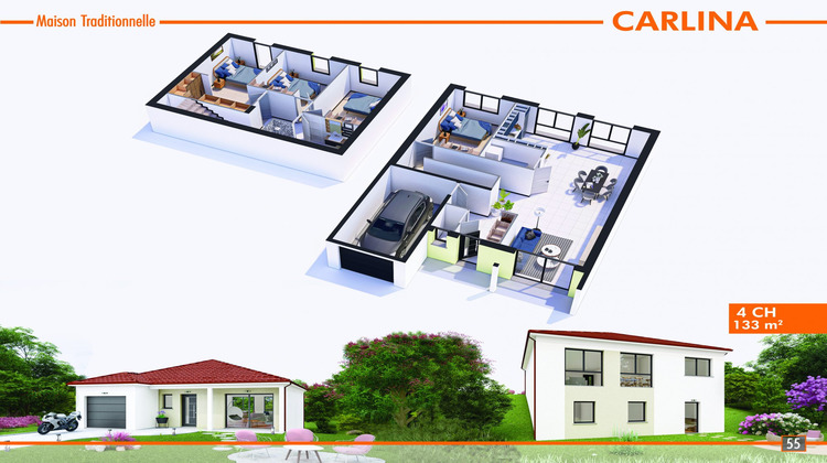 Ma-Cabane - Vente Maison Bruley, 133 m²