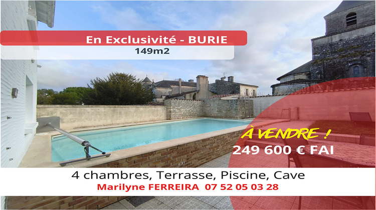 Ma-Cabane - Vente Maison BURIE, 148 m²