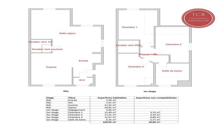 Ma-Cabane - Vente Maison BURNHAUPT-LE-BAS, 104 m²