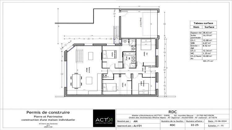 Ma-Cabane - Vente Maison Caluire-et-Cuire, 101 m²