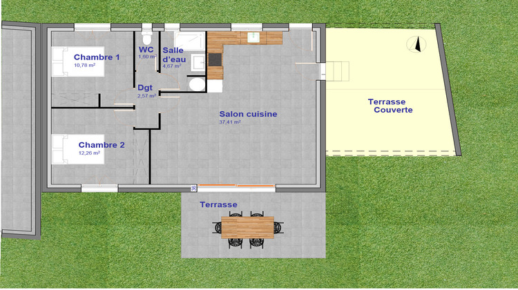 Ma-Cabane - Vente Maison Camaret-sur-Aigues, 69 m²