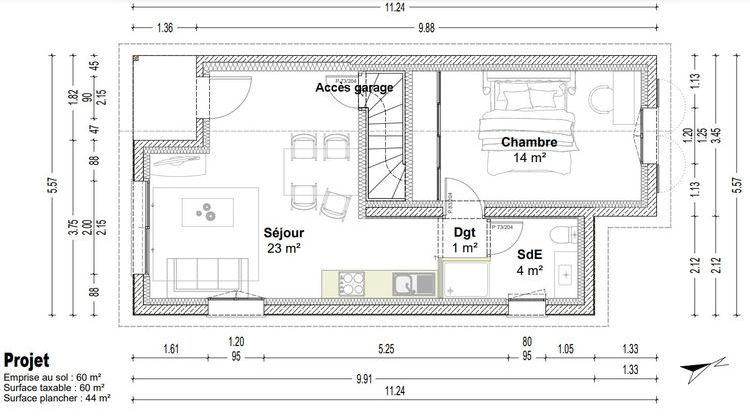 Ma-Cabane - Vente Maison Camblanes-et-Meynac, 189 m²