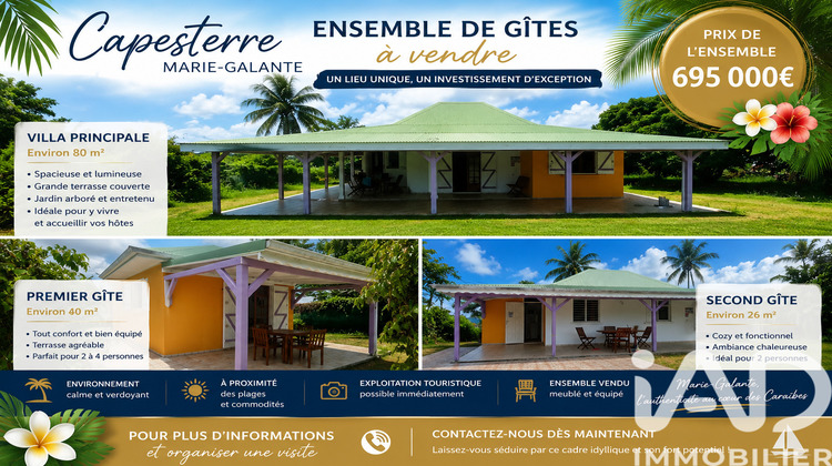 Ma-Cabane - Vente Maison Capesterre-de-Marie-Galante, 146 m²