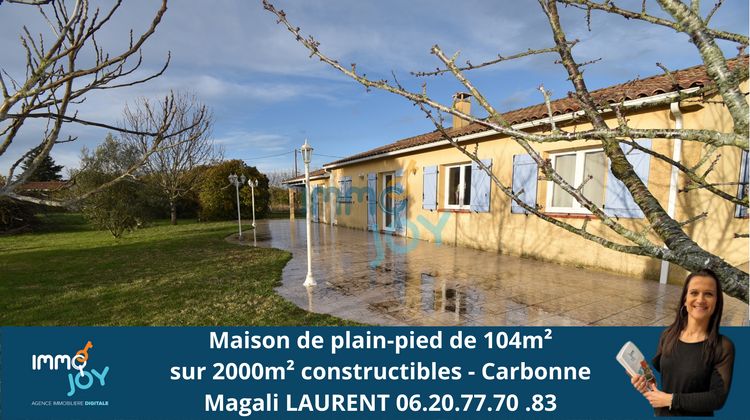 Ma-Cabane - Vente Maison Carbonne, 104 m²