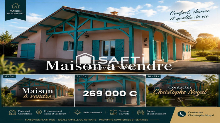 Ma-Cabane - Vente Maison Castelnau-Chalosse, 141 m²
