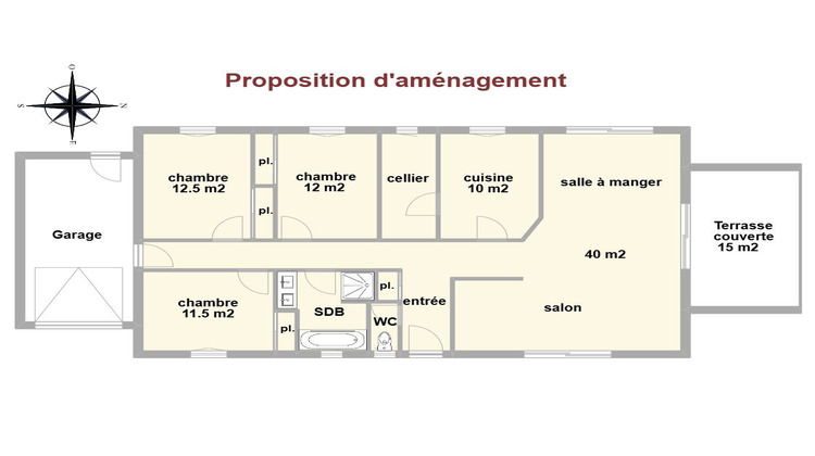 Ma-Cabane - Vente Maison Castelnau-Magnoac, 114 m²