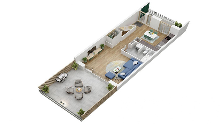 Ma-Cabane - Vente Maison Cergy, 70 m²