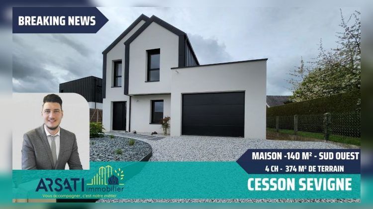 Ma-Cabane - Vente Maison Cesson-Sévigné, 140 m²