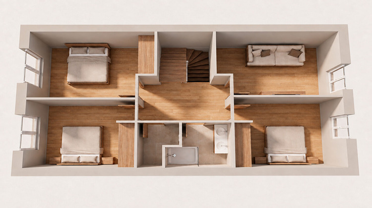 Ma-Cabane - Vente Maison CHAMAGNIEU, 112 m²