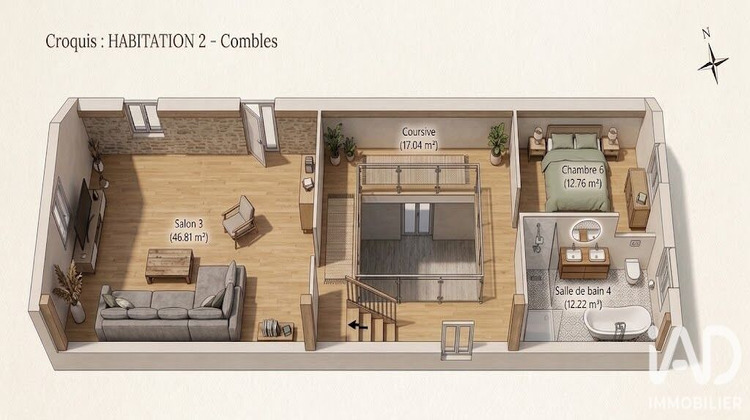 Ma-Cabane - Vente Maison Chambray, 397 m²