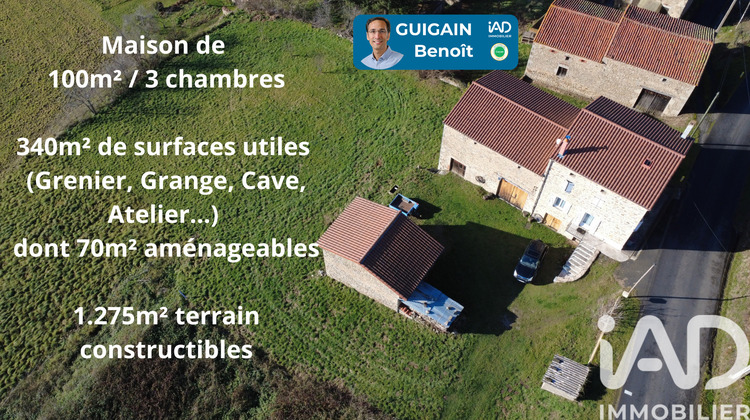 Ma-Cabane - Vente Maison Champagnat-le-Jeune, 102 m²