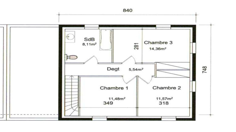 Ma-Cabane - Vente Maison CHAMPIGNEULLES, 107 m²