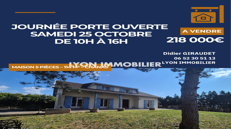 Ma-Cabane - Vente Maison Chanas, 114 m²